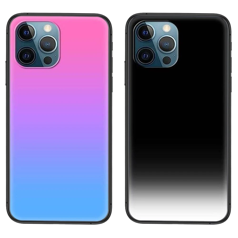 Роскошный градиентный знаменитый черный чехол модный бампер для Galaxy S30 S21 S20 Fe S10