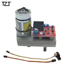 Сервопривод TZT с высоким крутящим моментом, постоянный ток 12 В, 24 В, 380 кг. см, стальная шестерня с потенциометром для механической ручки робота
