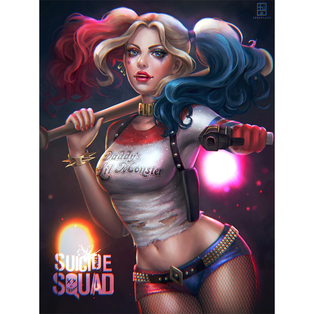 

Мультяшная девушка женщина Сделай Сам полная вышивка мозаика полный комплект Декор Рождественский подарок картина