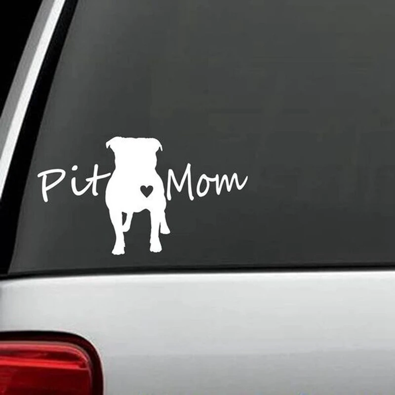 Автомобильная наклейка светоотражающая Водонепроницаемая питбуль Питбуль