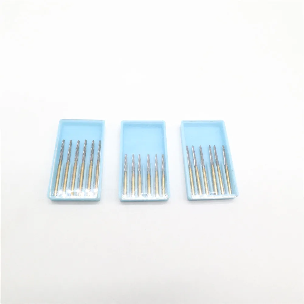 

10pcs/kit Dental Drills Zekrya Tooth Extraction Burs Dental Bur Dental Clinic Lab Material High Seed New