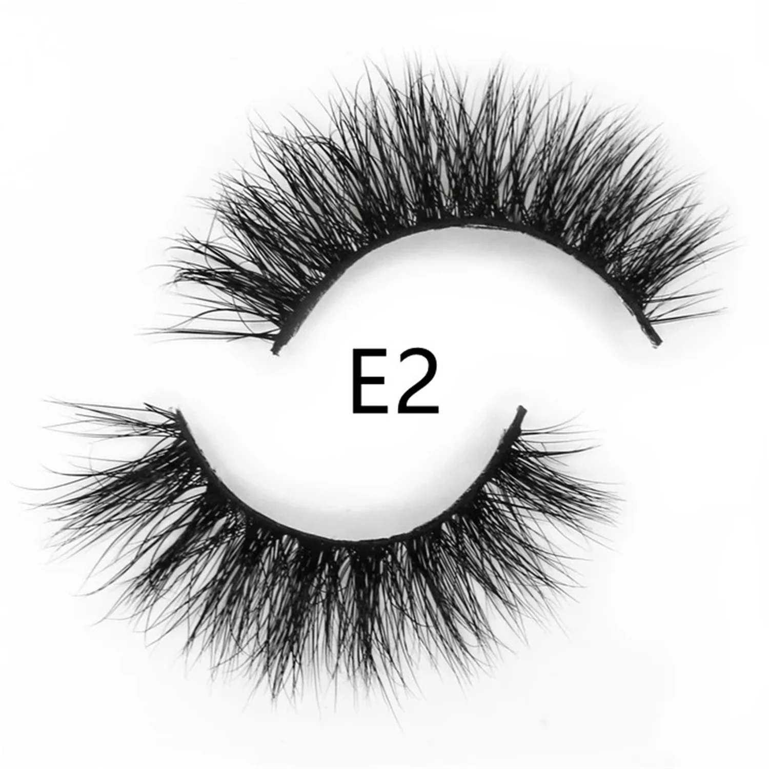 Норковые ресницы TDANCE короткие 3D накладные натуральная прижимная 5D норковая