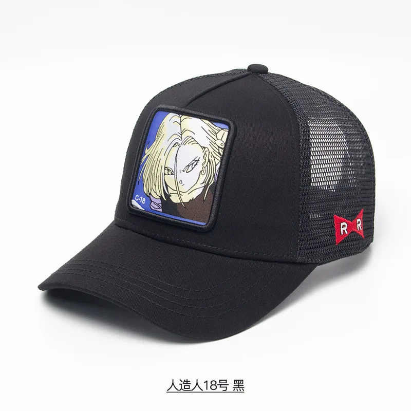 Бренд Вегета чехол Capsule corp Dragon Ball Z Snapback хлопок Бейсбол Кепки Для мужчин Для женщин в стиле «хип-хоп» для папы сетчатая шапка бейсболка дропшиппинг - Цвет: Слоновая кость