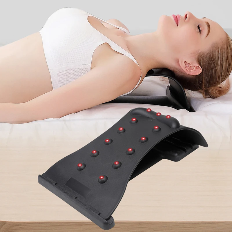 Zurück Massager Magnetische Therapie Lumbalen Traktion Gerät Halswirbel Stretching Werkzeug Wirbelsäule Zurück Schmerzen Relief Massage Brace