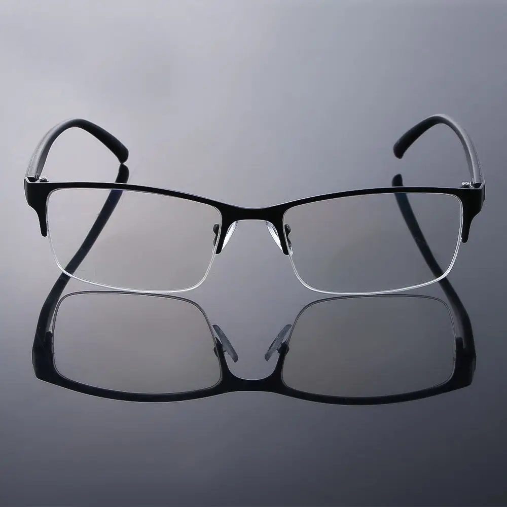 Мужские очки для чтения с прогрессивным мультифокусом HD для ближнего и дальнего зрения, автоматической коррекцией степени и защитой от синего света.