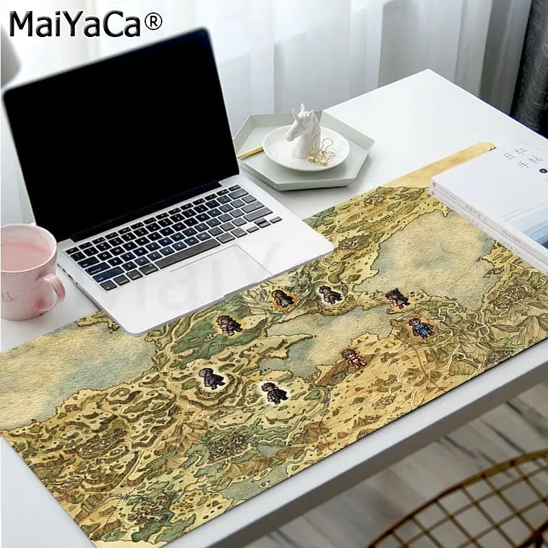 

Octopath Traveler New Arrivals Customized laptop Gaming mouse pad Size for Mouse Keyboards Mat Mousepad for boyfriend Gift