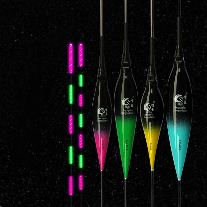 1 шт./компл. поплавок для ночной рыбалки светодиодный Электрический рыболовные