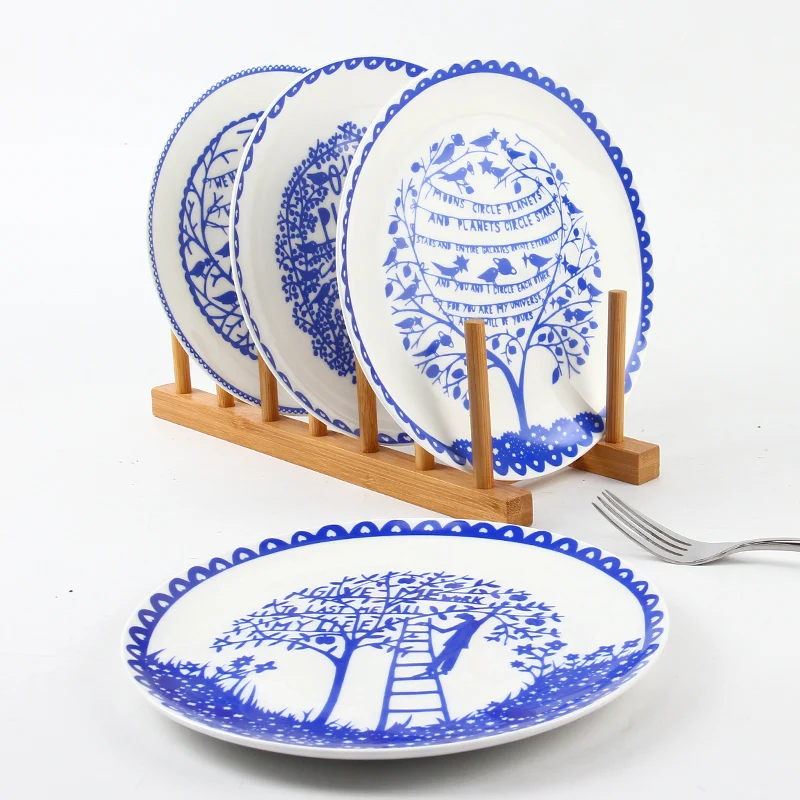 Лаконичные четырехсезонные дизайнерские изысканные костяные китайские наборы