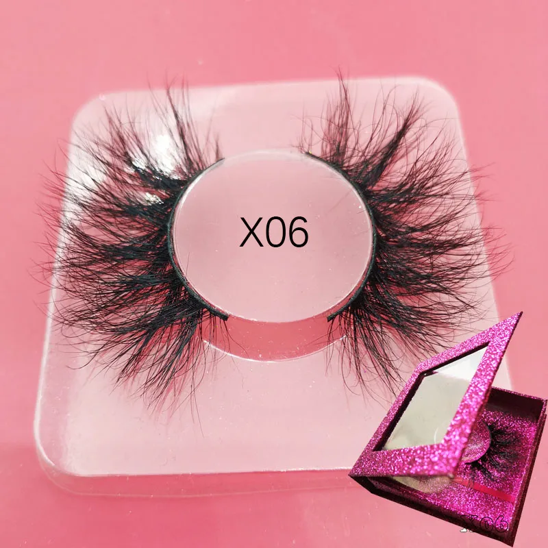 Индивидуальная упаковочная коробка для индивидуальных ресниц с завода норковые