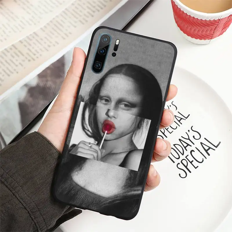 

David Medusa plaster statue art Phone Case For Huawei honor Mate P 10 20 30 40 i 9 8 pro x Lite smart 2019 nova 5t