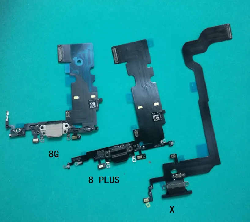 10 шт. новое зарядное устройство зарядный порт USB док-разъем Замена для iPhone 8G 8 plus 8P X