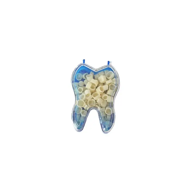 

Dental Crowns Resin 60 or 87pcs/box Anterior/Posterior Temporary Crown Porcelain Materials Realistic Denture