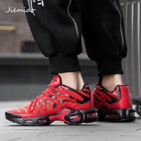 jiemiao fashion men air cushion sneakers big size leisure running shoes outdoor non slip breathable male sports jogging shoes