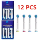 Сменные насадки для зубной щетки Oral B, вращающиеся, сменные головки для электрической зубной щеткиPro HealthTriumph Advance Power, 12 шт.