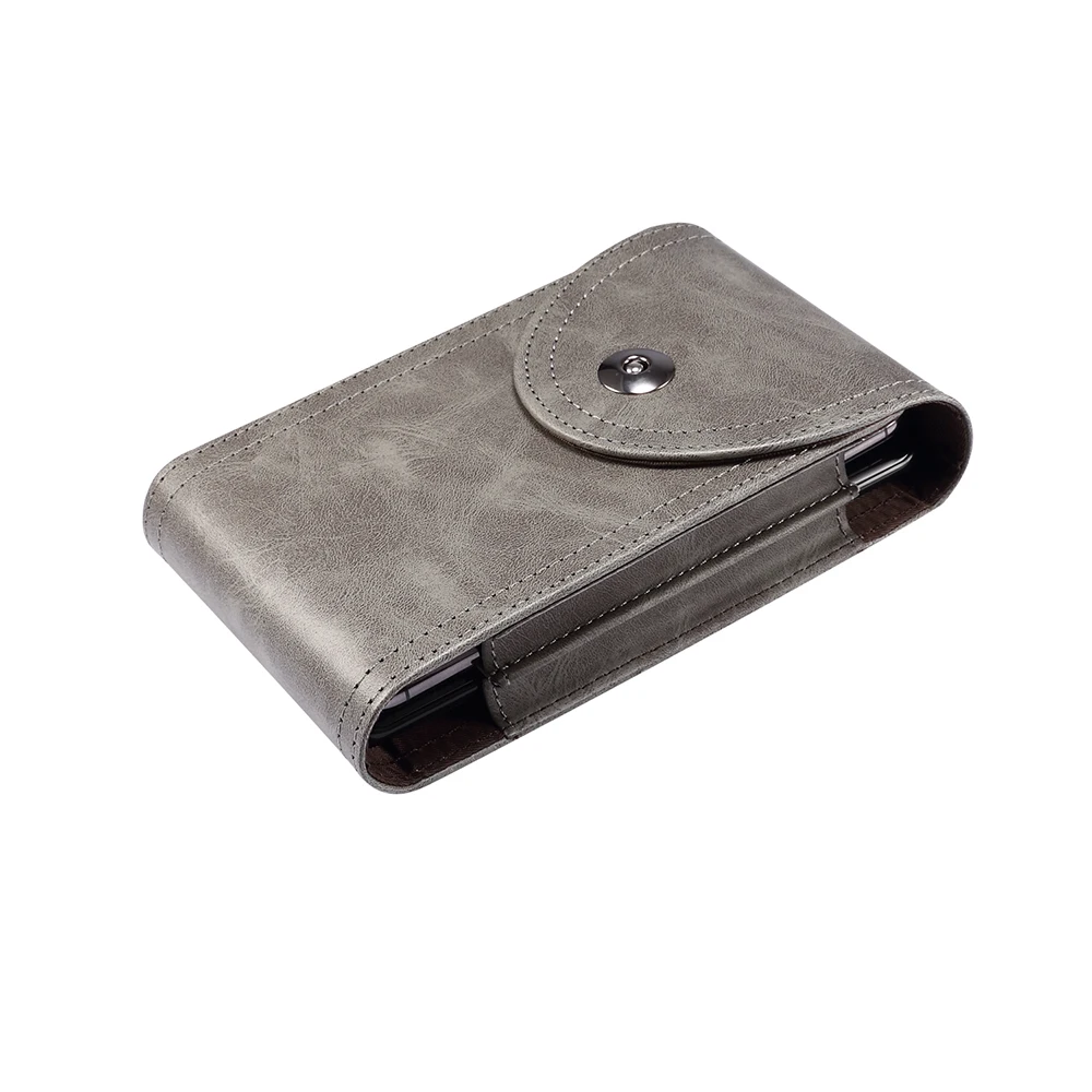 Dual Layer Leather Belt Case For iPhone 11 / XS Max XR/ XS/ X 8 Plus 7 6 Phone Pouch Holster With Carabine | Мобильные телефоны и