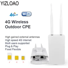 Маршрутизатор YIZLOAO 4G домашняя Мобильная точка доступа RJ45 WAN LAN Wi Fi