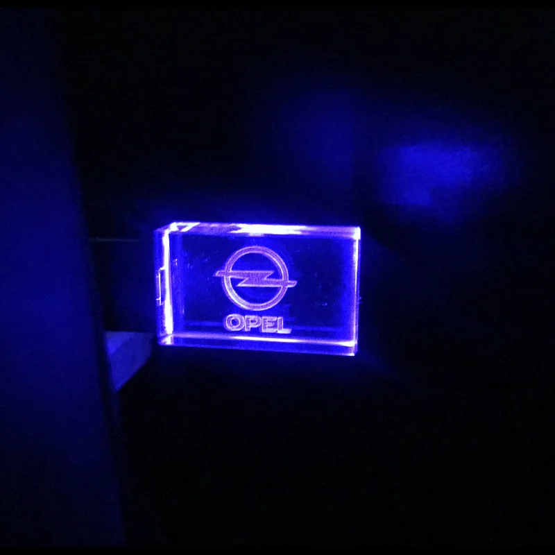 Usb2.0 металлическими элементами и стразами ключ для автомобиля Opel Модель USB