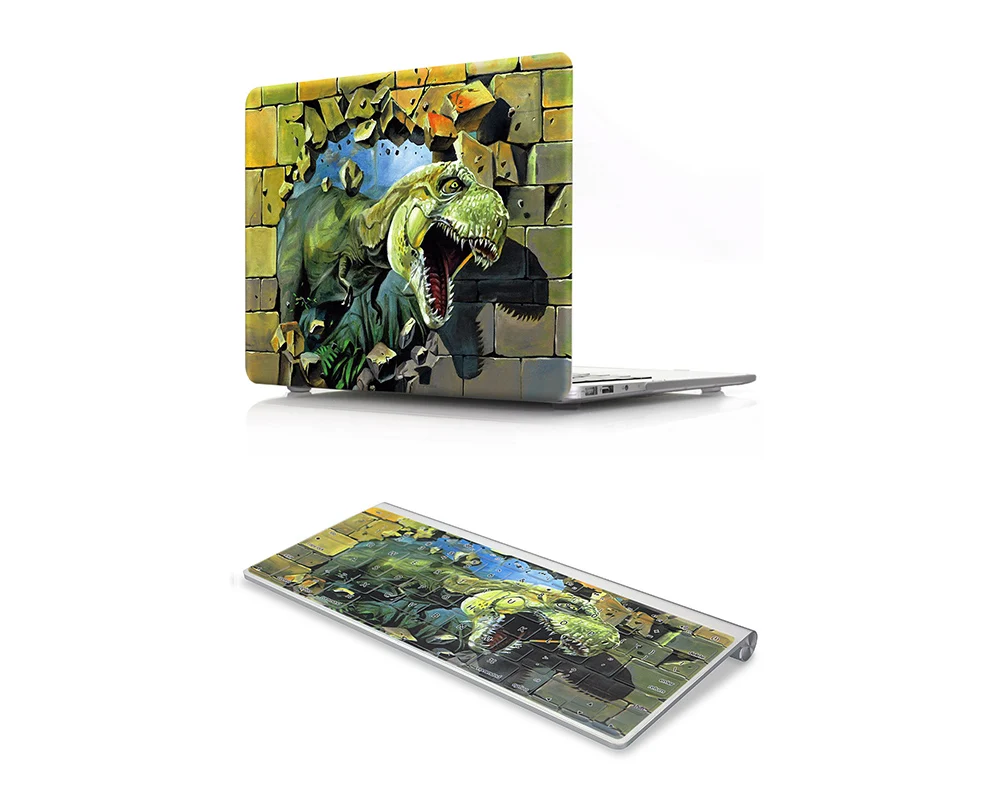 HRH 3D дизайн 2 в 1 корпус для ноутбука защитный жесткий чехол Mac Air 11 &quot13 Retina 12 15 Touch