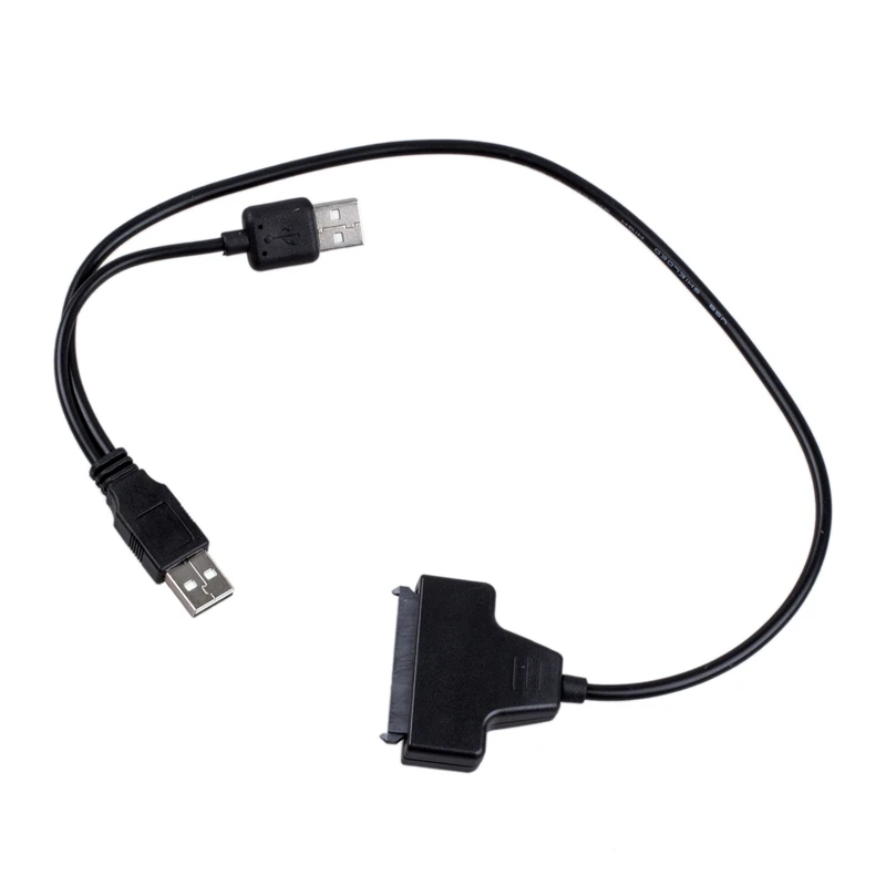 USB 2 0 для SATA Serial ATA 15 + 7 22P кабель адаптера 5 &quotHDD ноутбука жесткий диск| |