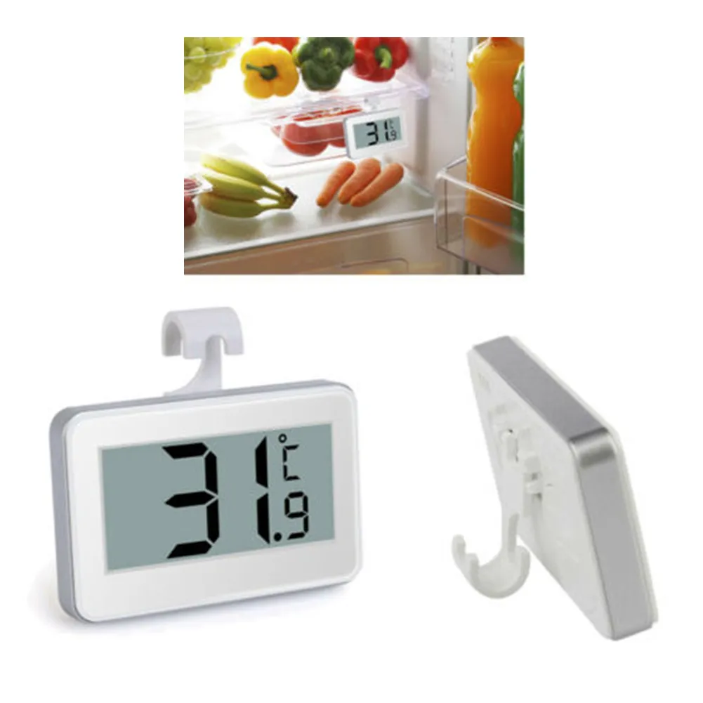 Водонепроницаемый термометр с ЖК дисплеем цифровой датчик влажности и