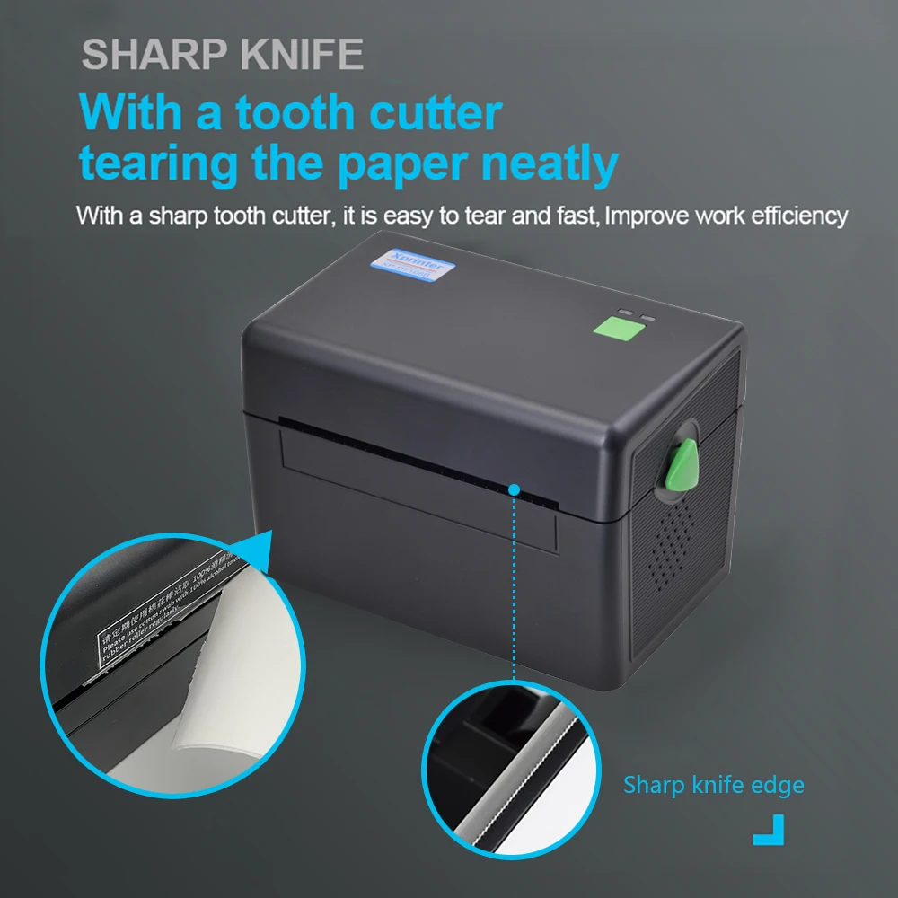 Настольный высокоскоростной принтер TEKLEAD для коммерческого класса Wi-Fi Bluetooth USB