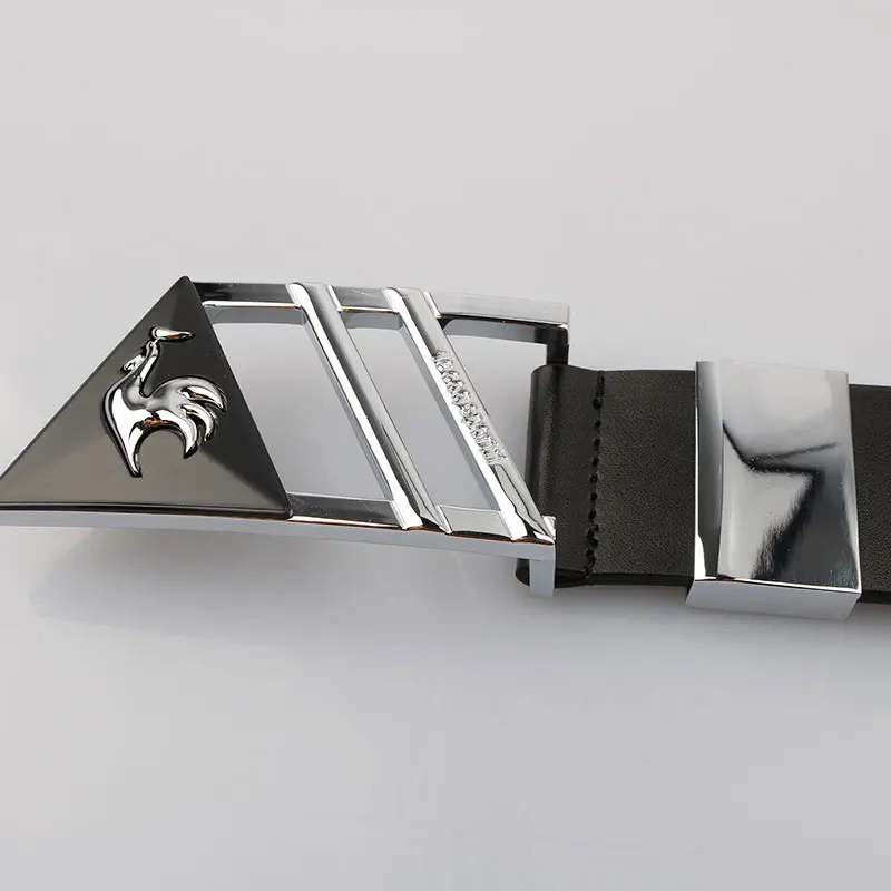 Ремень мужской для гольфа из натуральной кожи Повседневный с разрезом по длине |