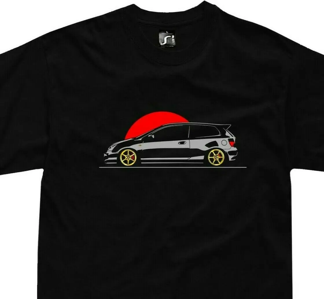 Футболка для honda Тип r fans ep3 mk2 v tec jdm футболка Langarm | Мужская одежда