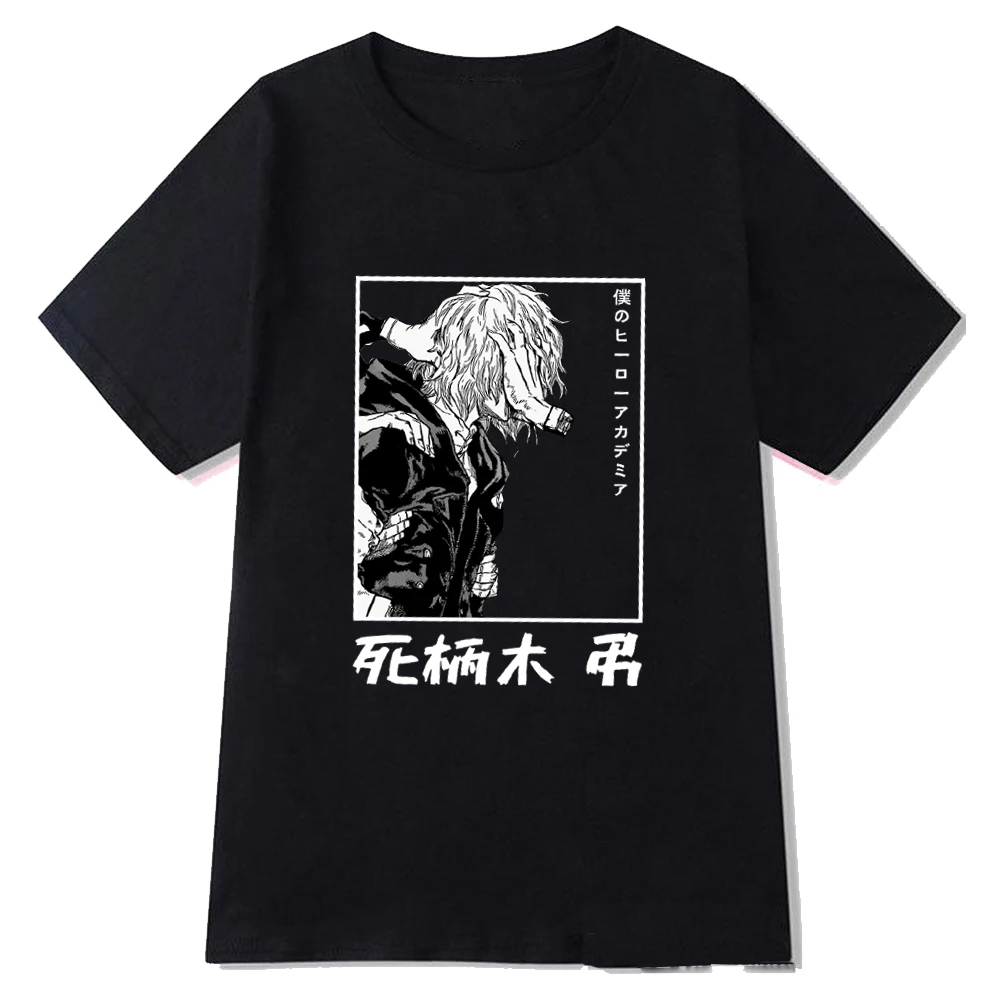 

2021 My Hero Academia T Shirt Boku No Hero Academia Anime Shigaraki Tomura T-shirt Graphic Tops Tees Male Unisex