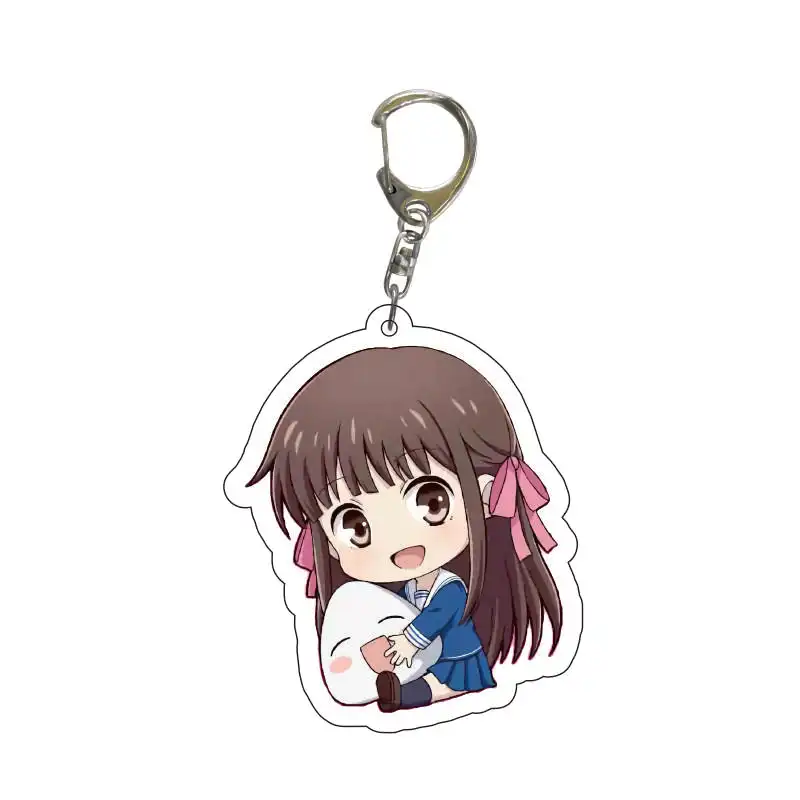 Фруктовая корзина Sohma члены семьи аниме брелок для Honda Tohru Souma Kyo Shigure Yuki Ayame Akito Hatori