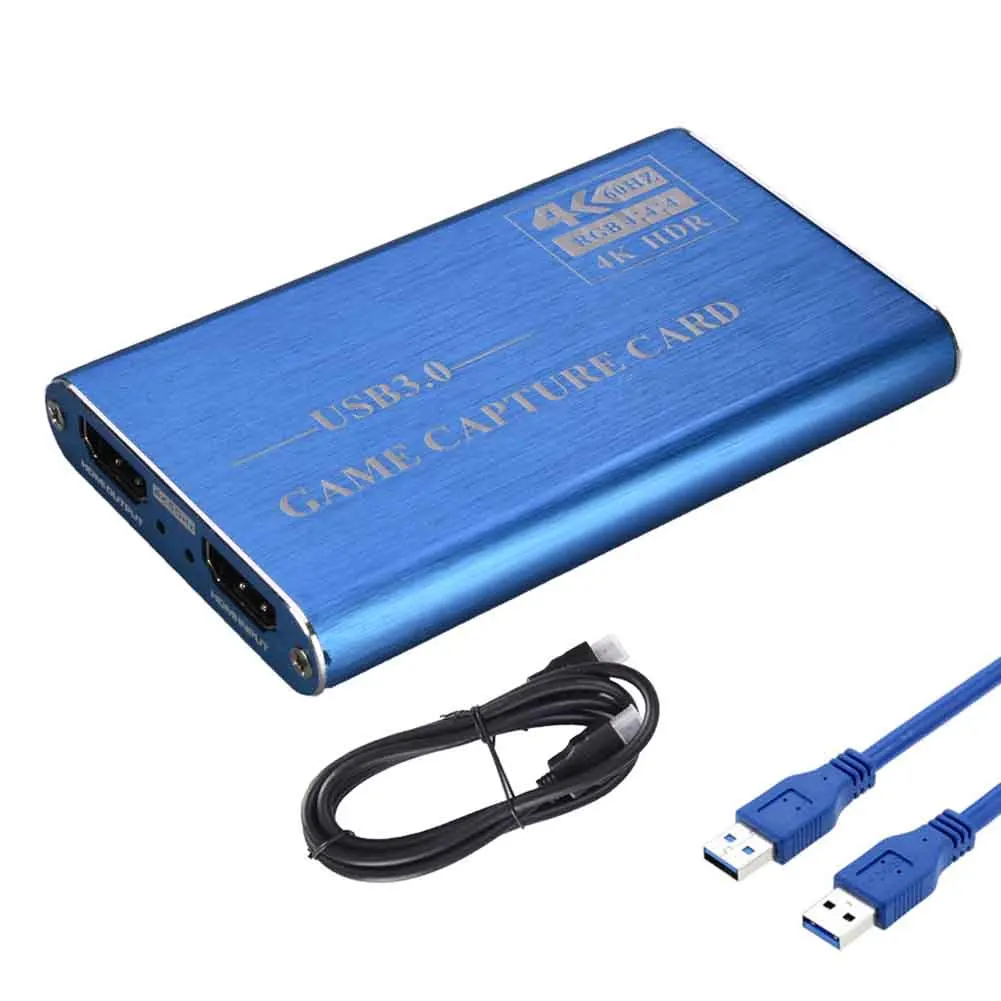 

4K HDMI Game Video Capture Card USB3.0 1080P Grabber Dongle HDMI Capture Card for OBS Capturing Game Capture Card Live Streaming