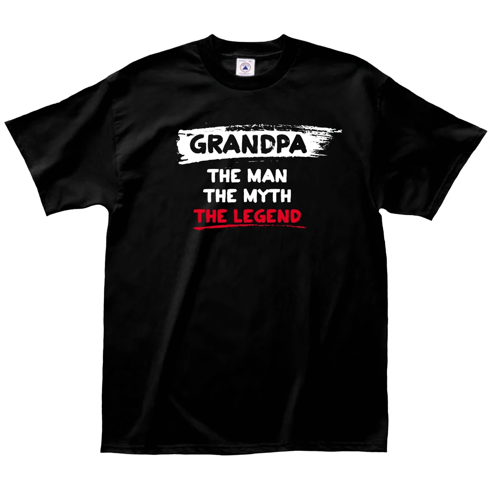 2019 забавная футболка для мужчин новинка дедушка Человек Миф Легенда