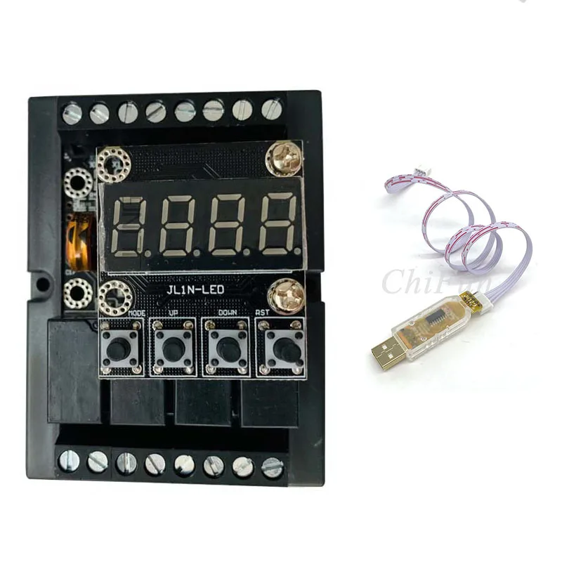 PLC industrie control board digital rohr maschine FX1N 10MR 1AD1DA 6 eingang 4 relais ausgang 10-28VDC mit schiene + Programmierung linie