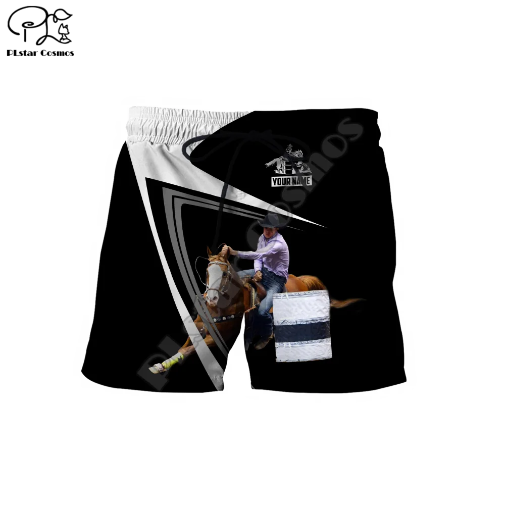 PLstar Cosmos Horse Racing 3D Printed 2021 Newest Fashion Summer Casual Men's Shorts Harajuku Loose Beach Drop Shipping H31