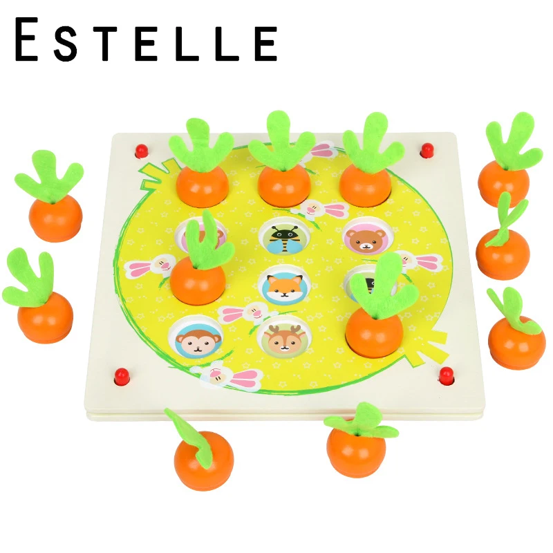 Монтессори детей Репка памяти шахматы игрушки для раннего образования