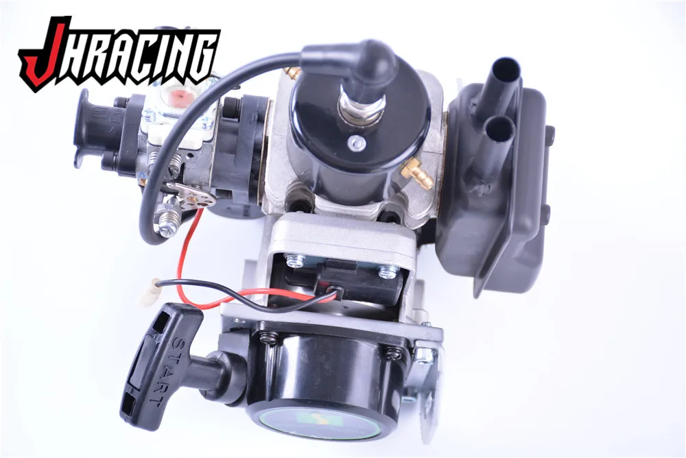 Мощный 26cc 2 тактный газовый двигатель с водяным охлаждением для RC лодки|engine chip|engine