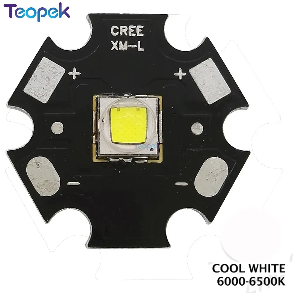 CREE XML2 LED XM L2 T6 10W белый нейтральный теплый высокомощный светодиодный излучатель с