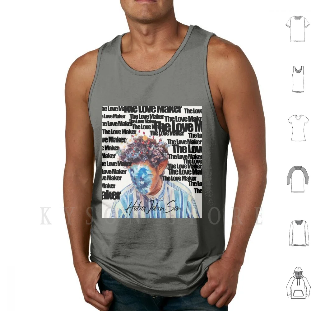 

Майка Хобо Джонсон The Love Maker 2019, жилет из 100% хлопка, 2020 Хобо, для поездок, свиданий, рэп концерта, 2019