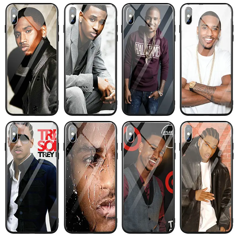 Trey Songz, искусственные чехлы из закаленного стекла, сумки для iPhone 5 мобильный телефон SE X XR XS 11 Pro Max 10 7 6 6s 8 Plus, оболочка