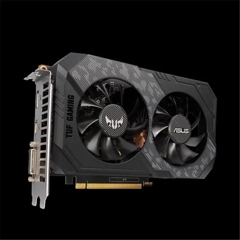 Asus TUF-GTX1660-O6G-GAMING Graphics card NVIDIA® GeForce GTX 1660 GDDR5 6GB Desktop Computer Gaming Video Card | Компьютеры и офис