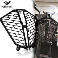 for 790adventure 790 adventure r s 2019 2020 motorcycle aluminum headlight guard protector cover protection grill 790 adv