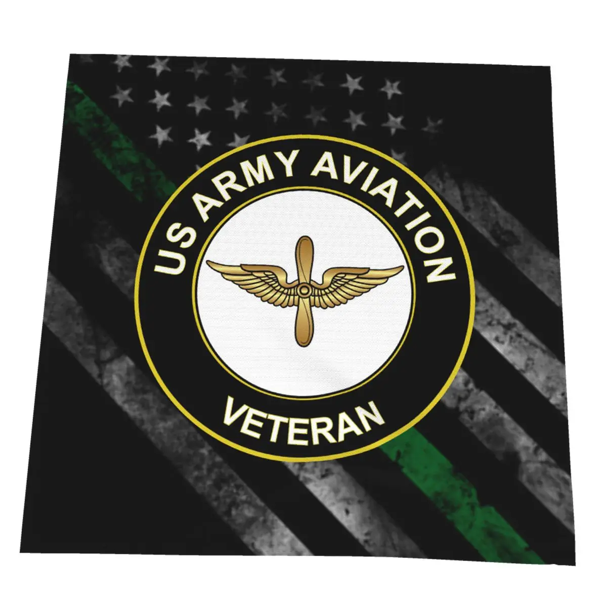 

US Army Veteran Aviation Table Napkin Kitchen Towel Cleaning Cloth Tea Dining Fabric Placemats Handkerchief Decoration Home