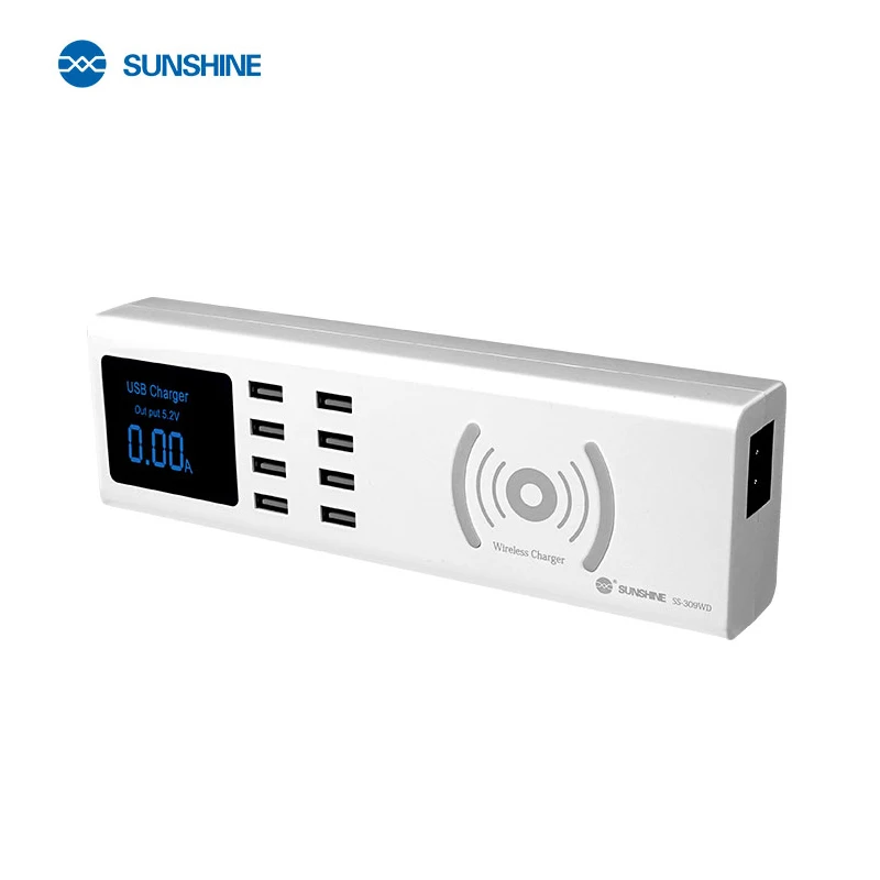 

USB-зарядное устройство SUNSHINE с 8 USB-портами для быстрой зарядки