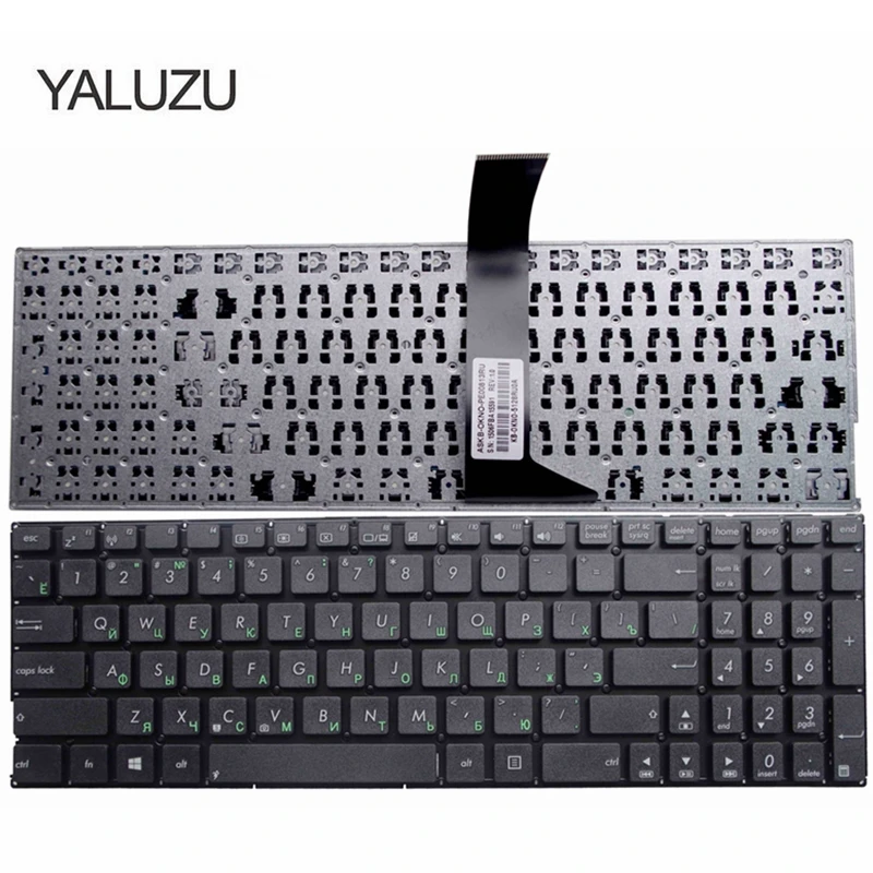 Новая русская клавиатура для ноутбука Asus F552 F552C F552CL F552E F552EA F552EP F552LA F552LAV F552LD R510V ру черный