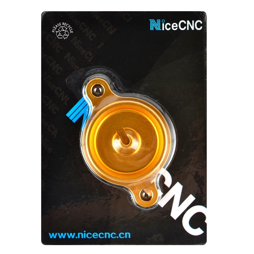 NICECNC ЧПУ бак двигателя крышка масляного фильтра Кепки для Suzuki RMZ250 2007-2019 RMZ450 2005-2019