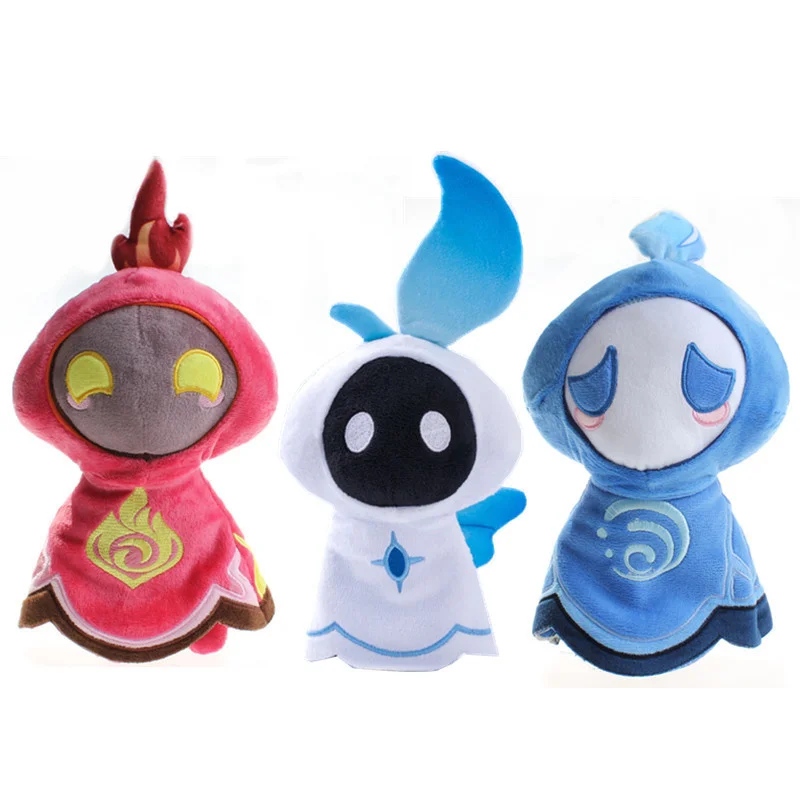 

Anime Game Genshin Impact Kawaii Plush Toy Npc Plush Doll 3 Optional Cartoon Characters Christmas Gifts For Children