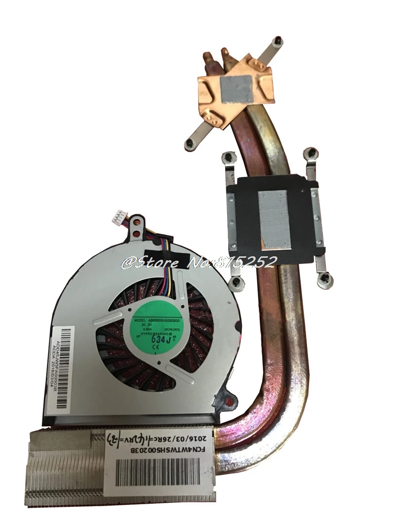 Вентилятор и радиатор ЦП для LG 15N530 15N530-L 15N530-M 15ND530-G 15ND530-P 15ND530-U LG15N53 FCN4WTWSHS002