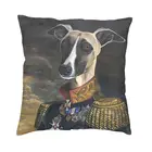 Наволочки для дивана Greyhound, домашние декоративные Квадратные наволочки с изображением собаки, модные наволочки