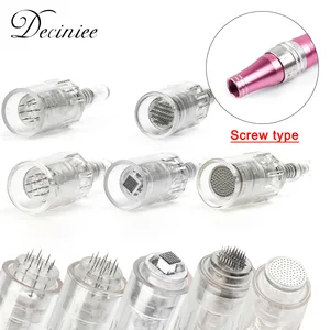 10 шт. сменный винтовой картридж для Micro needle derma pen 9 pin  12 pin  36 pin nano Micro Nano Needles набор инструментов для ухода за кожей