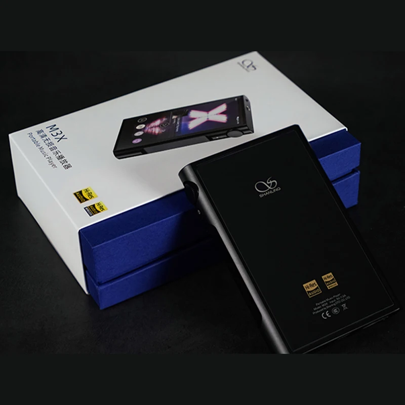 

SHANLING M3X MQA Player Bluetooth Dual ES9219C DAC/AMP DSD256 32bit/384kHz Hi-Res Portable Music Player