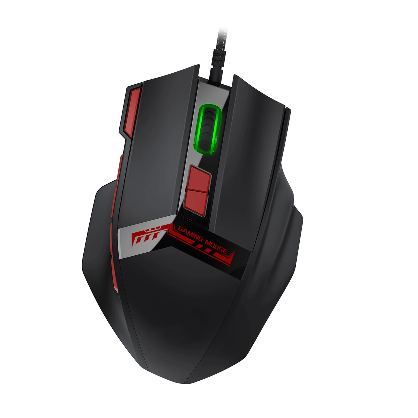 

Wired USB Mouse 10 Buttons USB Gaming Mouse With RGB Light 1000/1600/2400/3200DPI Weight Tuning For Desktop Laptop